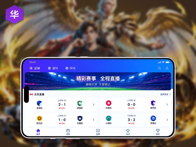 华体会 APP，随时掌握比赛进程